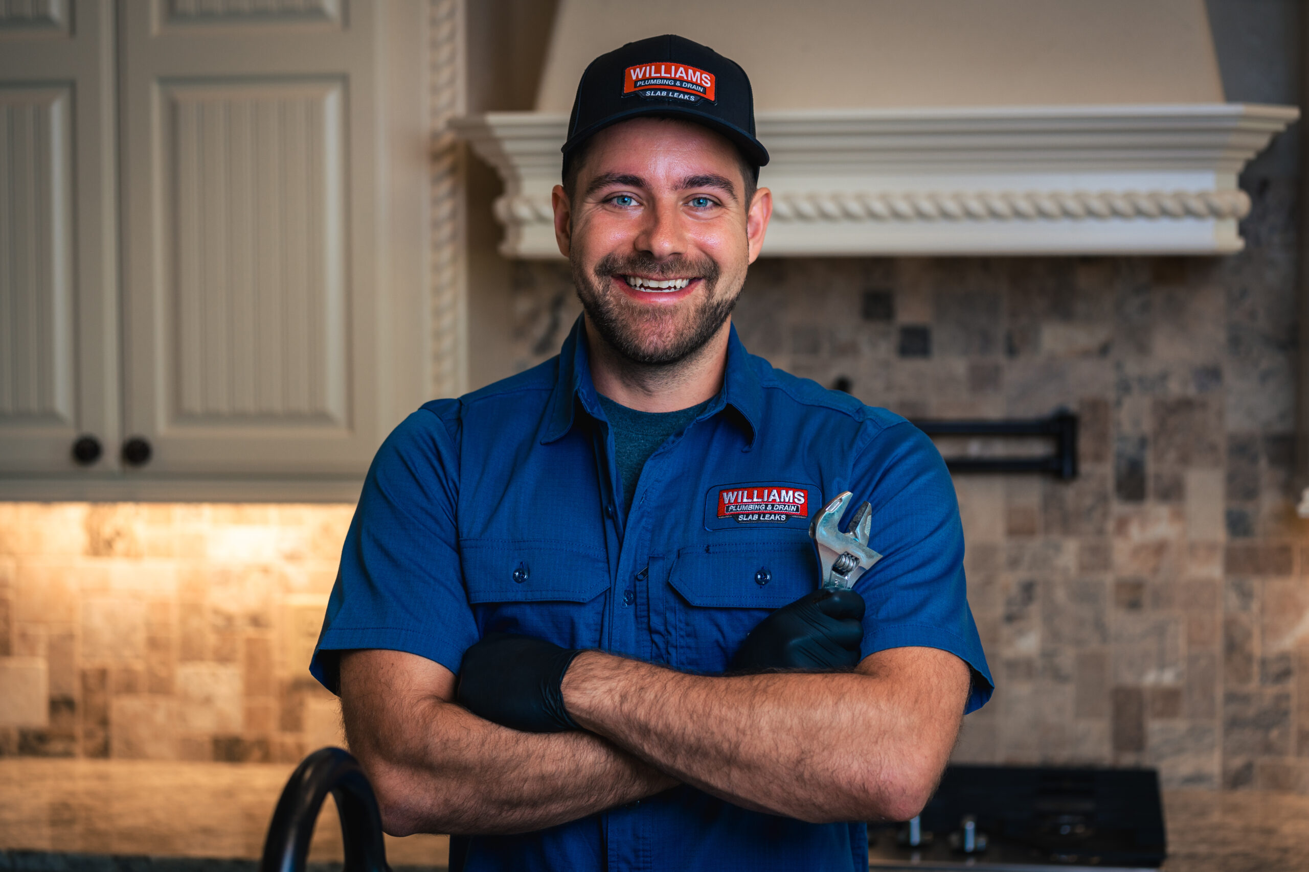 man smiling